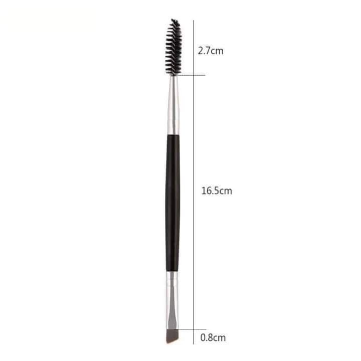 Cọ Tém Lông Mày Trang Điểm Cao Cấp 2 Đầu Tiện Dụng