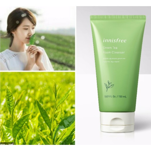 Sữa Rửa Mặt Trà Xanh Innisfree Green Tea Foam Cleanser 150ml