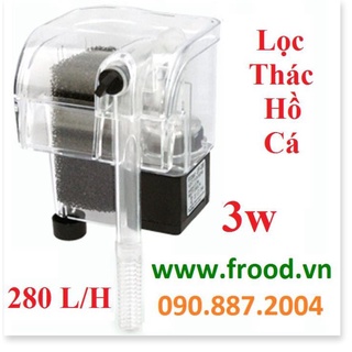 Lọc thác hồ cá có bông lọc