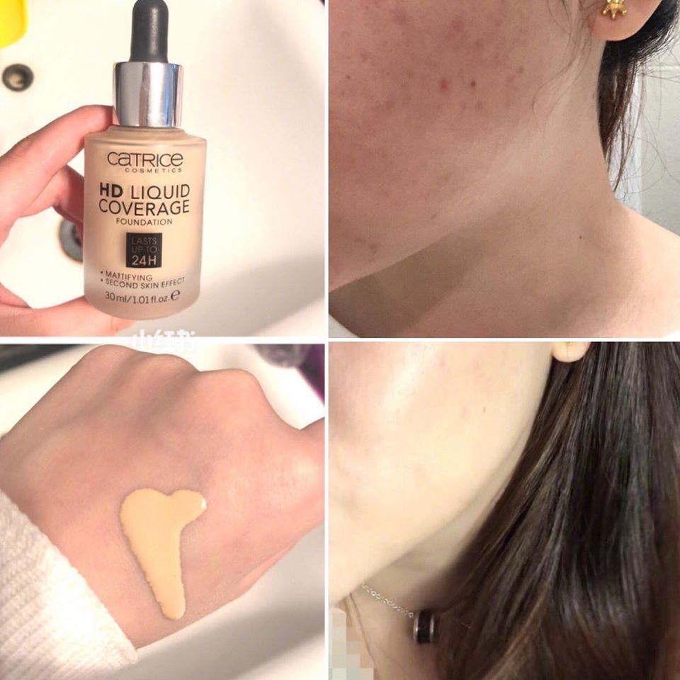 Kem nền Catrice HD Liquid Coverage Foundation