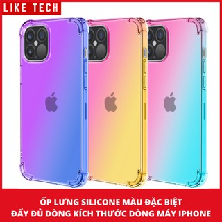 Ốp điện thoại silicon màu tím đặc biệt chống sốc cho iphone 6s/6plus/6splus/7/8/7plus/8plus/x/xs/xsmax/11/11promax