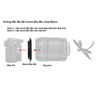 VÒNG ĐẢO ĐẦU LENS CHỤP MACRO CANON NGÀM EOS