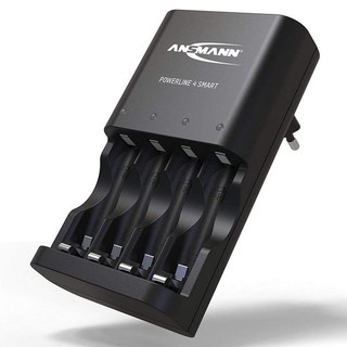 Bộ sạc pin AA, AAA thông minh ANSMANN Powerline 4