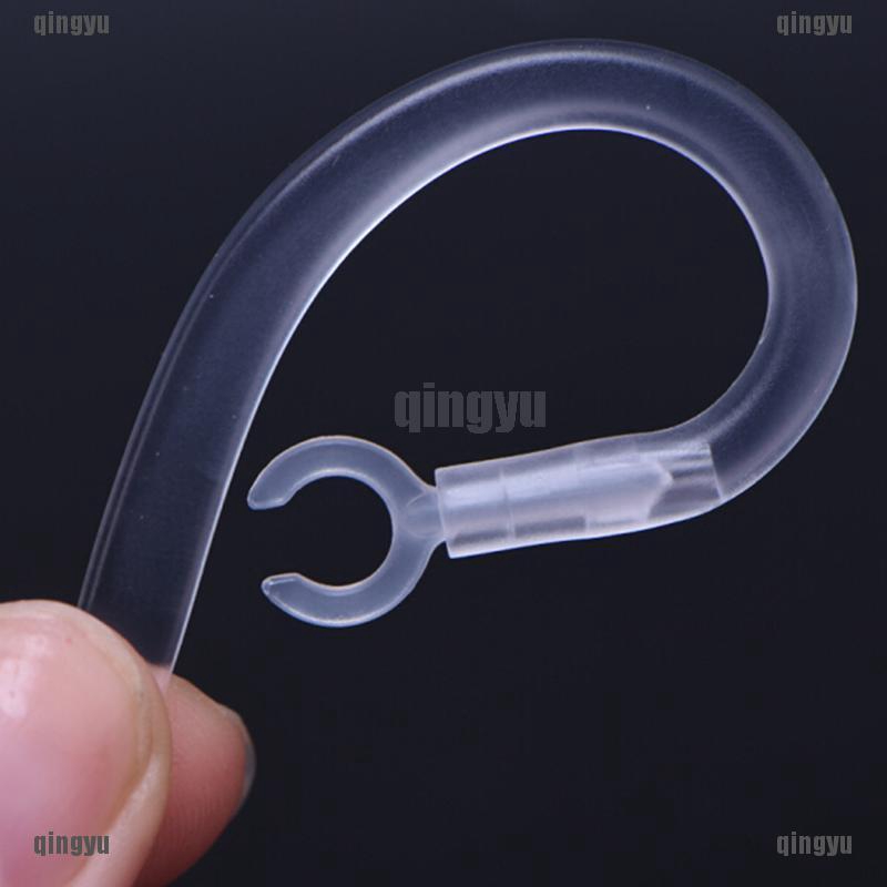 ❤❤ Set 2 Móc Tai Nghe Bluetooth Trong Suốt Kích Thước 5 / 6 / 7 / 8 / 9 / 10mm