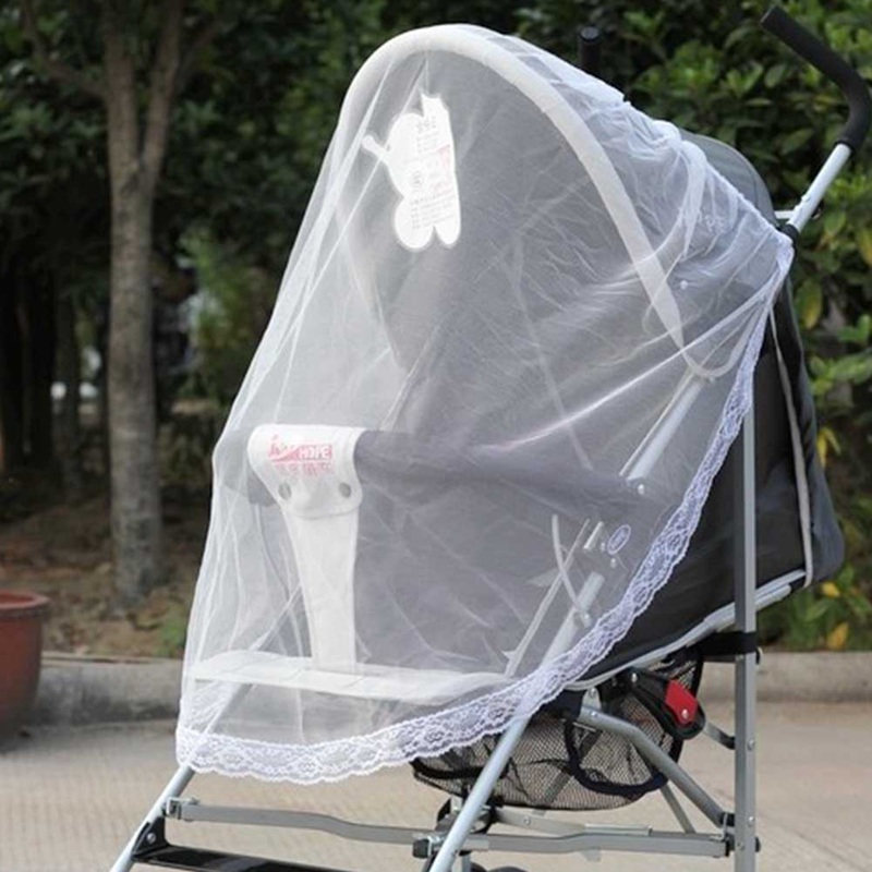 Mùng lưới chống muỗi an toàn cho xe đẩy em bé cao cấp