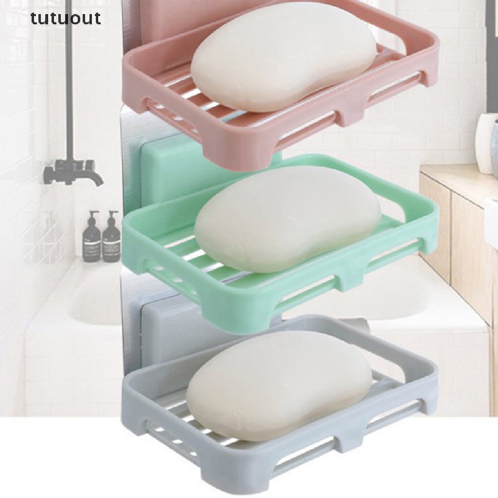 Giá giữ xà phòng cục gắn tường tiện lợi dành cho phòng tắm