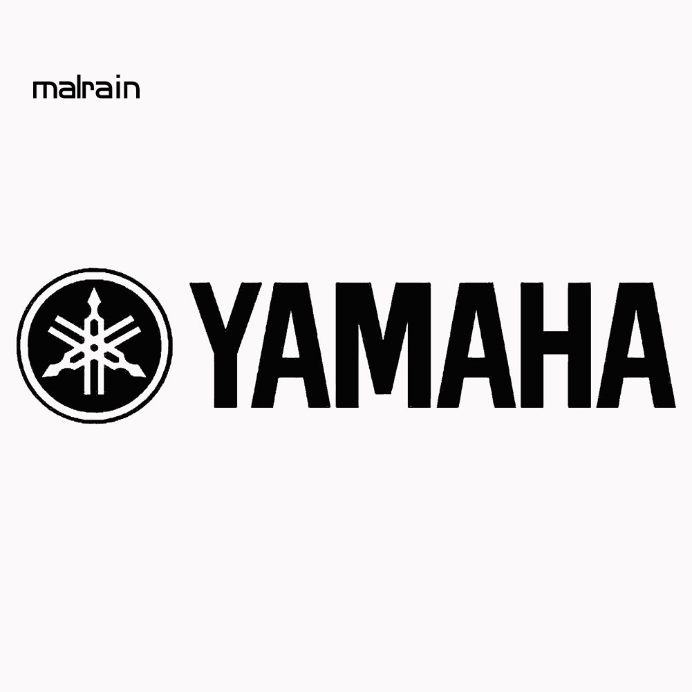 Miếng Dán Trang Trí Xe Ô Tô Hình Logo Malyamaha
