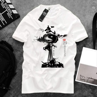Áo thun Cotton Unisex - Âm Dương - Võ thuật và biểu tượng âm dương