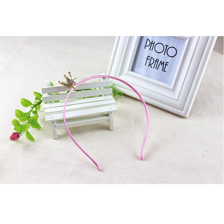 Bờm cài tóc hình vương miện cho bé(chọn màu bất kì)