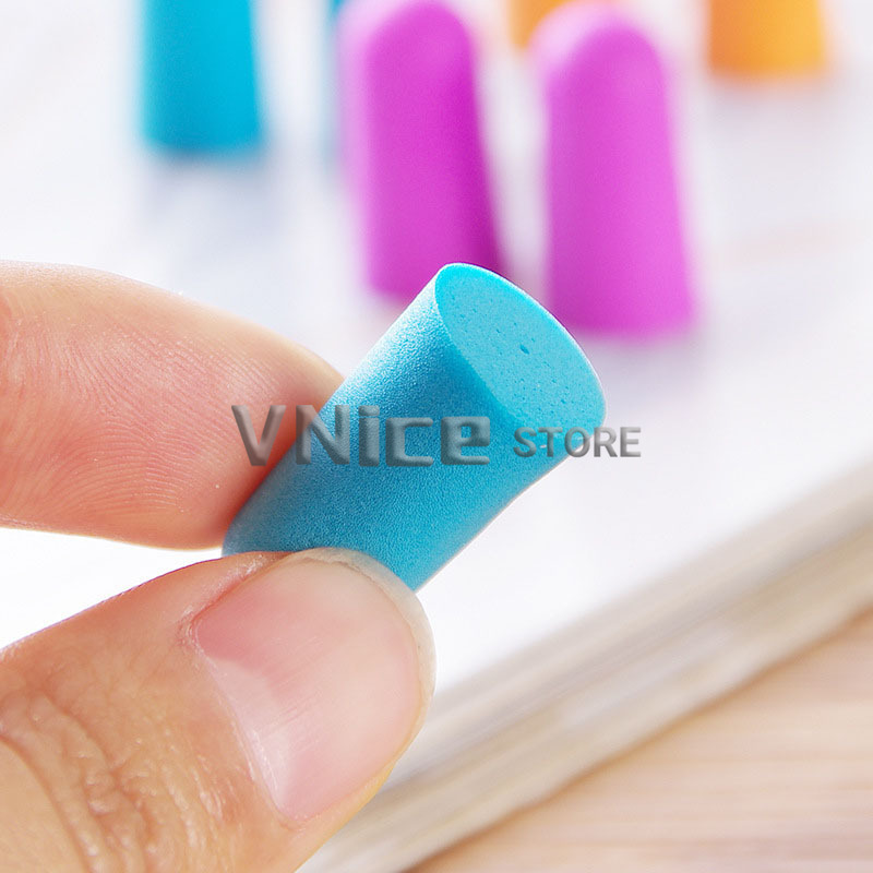 nút bịt tai 2pcs/pair Comfort Soft Foam Ear Plugs Travel Sleep Noise Prevention Earplugs Noise Reduction Anti-noise Sleeping Soft Dropship