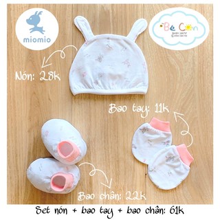 Mio Mio bao tay + bao chân + nón