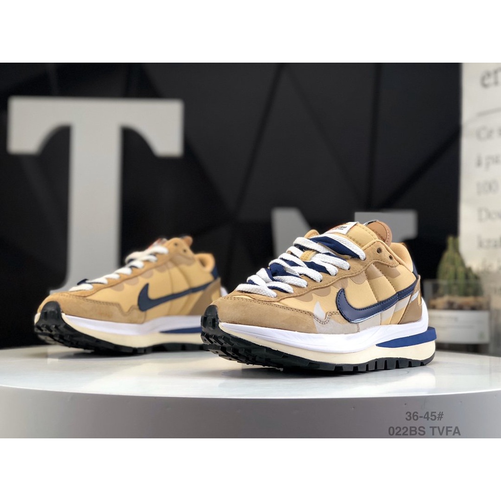 Giày Chạy Bộ Sacai X NK vaporWaffle Cỡ 36-45