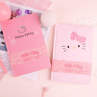 Sổ Lưu Niệm Sổ Tay A5 Bìa Cứng Hoạt Hình Hello Kitty Dễ Thương