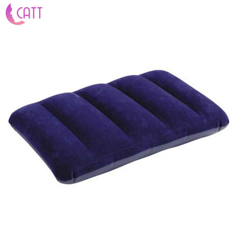 Gối Kê Cổ Bơm Hơi Bằng PVC Tiện Dụng Mang Theo Du Lịch Cắm Trại