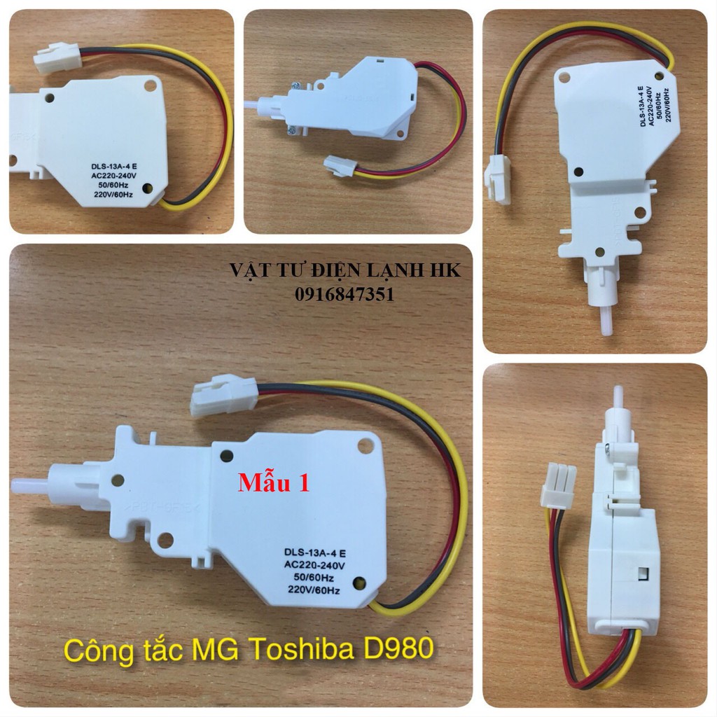 Công tắc khóa cửa máy giặt TOSHIBA A800 E920 B1000 D980 các loại