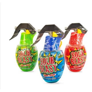 Kẹo xịt chua sour blast green apple, blue raspberry, strawberry mỹ - ảnh sản phẩm 7