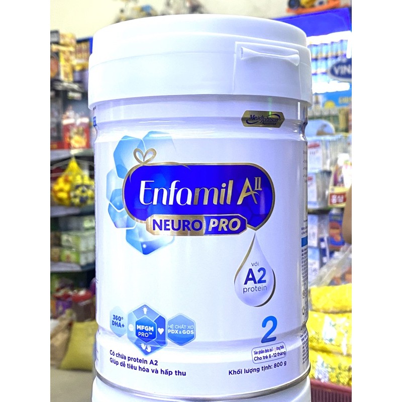 Sữa Bột ENFAMIL A2 Neuropro 2 800g