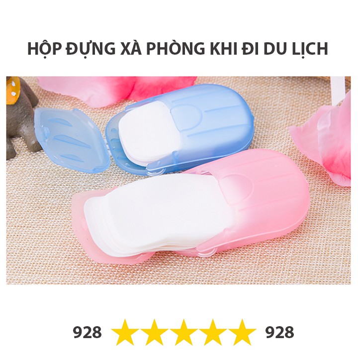 Xà phòng giấy bỏ túi du lịch Minh House