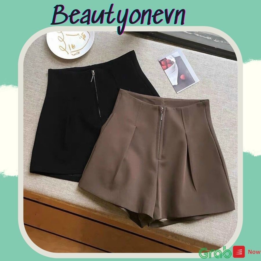 [Mã FAMAYWA giảm 10K đơn 50K] Quần đùi nữ khoá trước đủ size hàng đẹp cho các nàng.(ảnh thật/ có video) | BigBuy360 - bigbuy360.vn