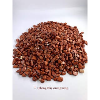 1KG đá vụn phong thuỷ nhà cửa, đá vụn thạch anh nâu