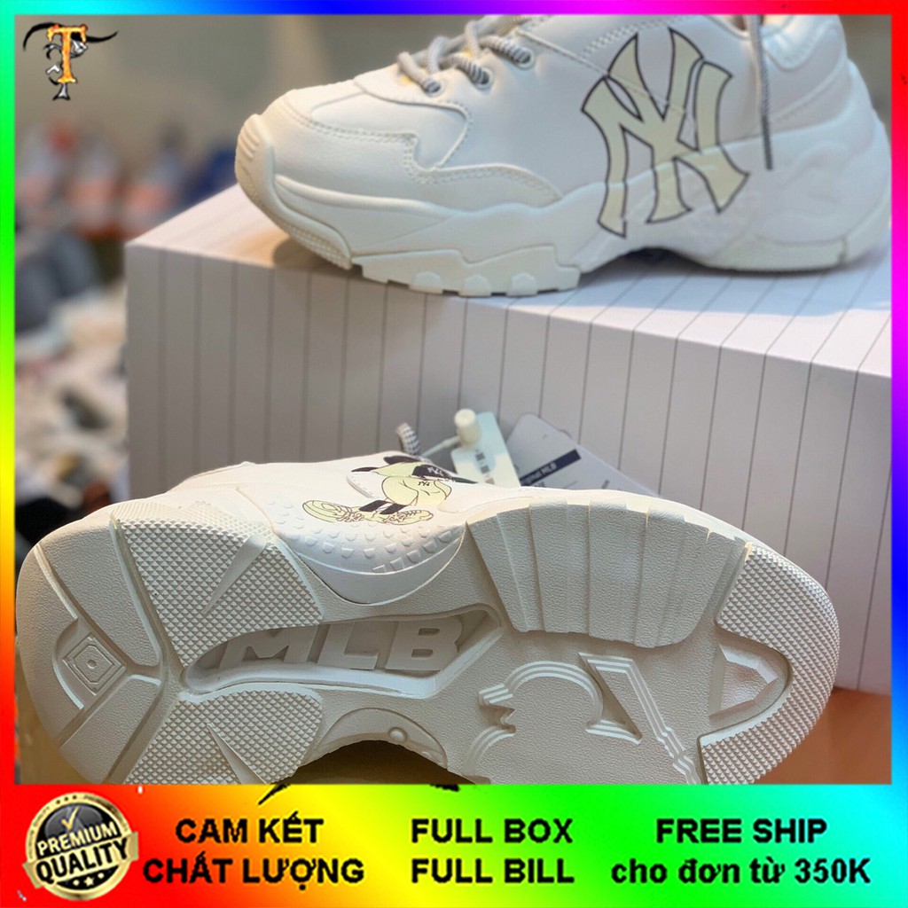 Giày sneakers ML.B Mickey vàng nam nữ in 3D [hỗ trợ đổi trả] | BigBuy360 - bigbuy360.vn