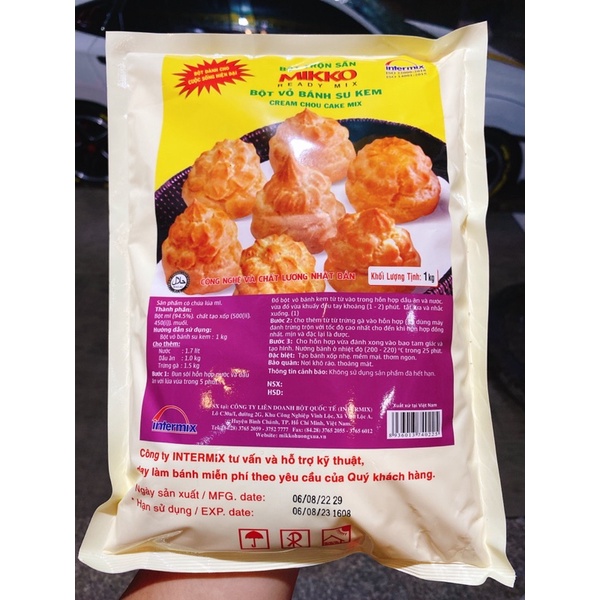 Bột trộm sẵn Vỏ Bánh Su Mikko 1kg