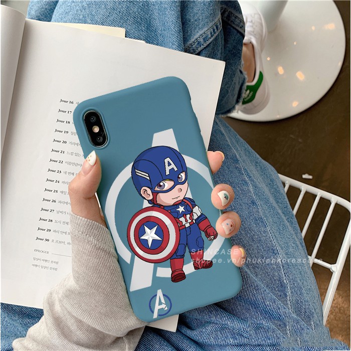 Ốp lưng iphone Siêu anh hùng TPU trơn dẻo mềm 5/5s/6/6plus/6s/6splus/7/7plus/8/8plus/x/xr/xs/11/12/pro/max/plus/promax | BigBuy360 - bigbuy360.vn
