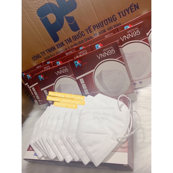 Khẩu Trang N95 PT 5 Lớp Kháng Khuẩn | BigBuy360 - bigbuy360.vn