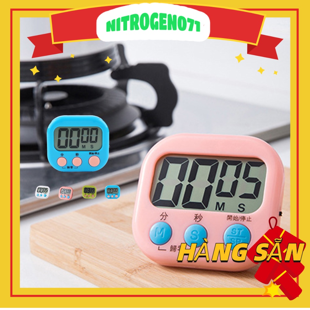 Nitrogen071 Đồng Hồ Hẹn Giờ Nấu Ăn