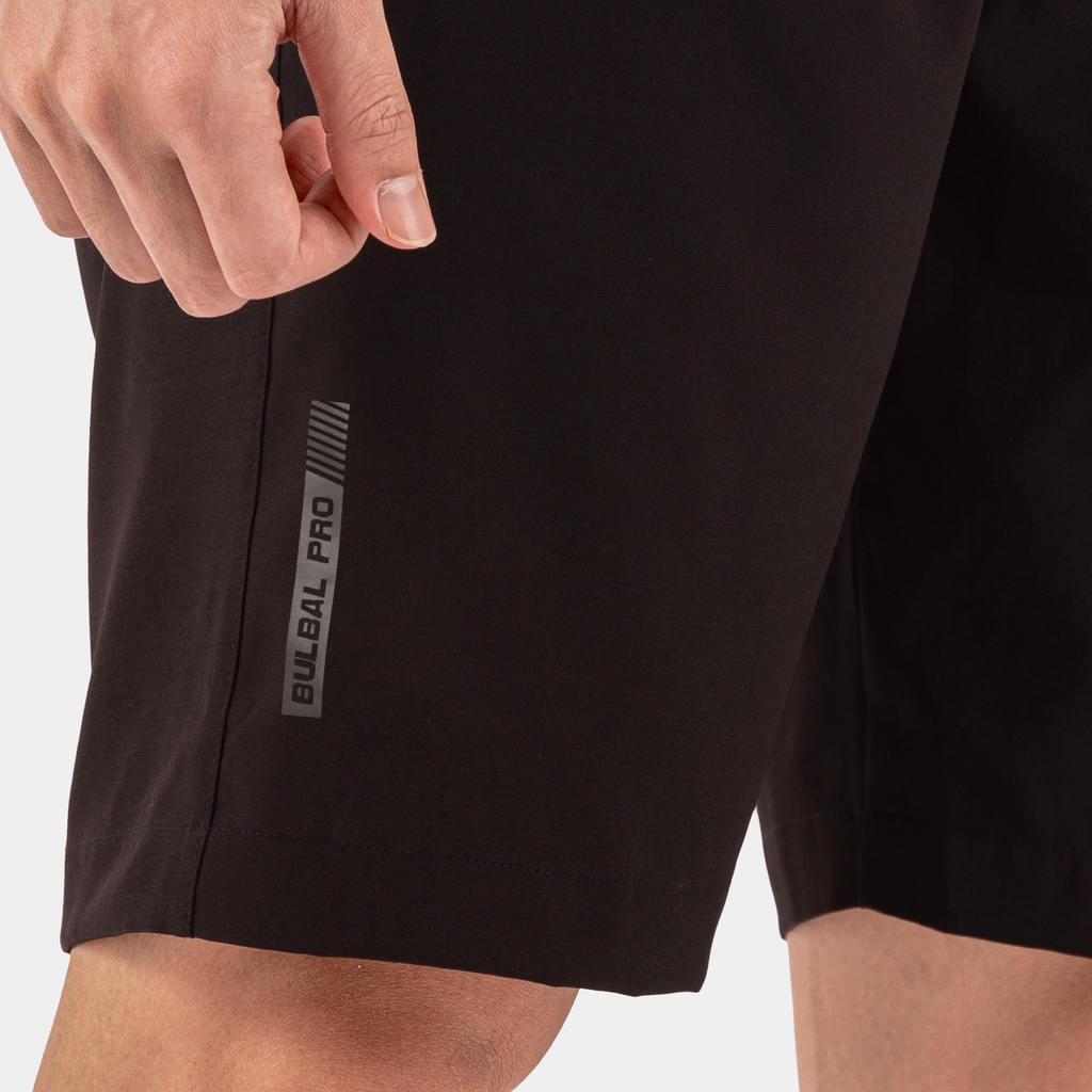 Quần short thể thao Bulbal Waso 5 cao cấp, chất vải Bul-Seza co giãn 4 chiều chống nhăn hiệu quả, Logo phản quang