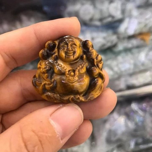 MẶT DÂY CHUYỀN PHẬT DI LẶC MÀU THIÊN NHIÊN