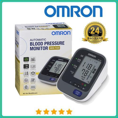 Máy đo huyết áp bắp tay omron HEM-7320 (Trắng) | [MADE IN JAPAN - BẢO HÀNH 5 NĂM]