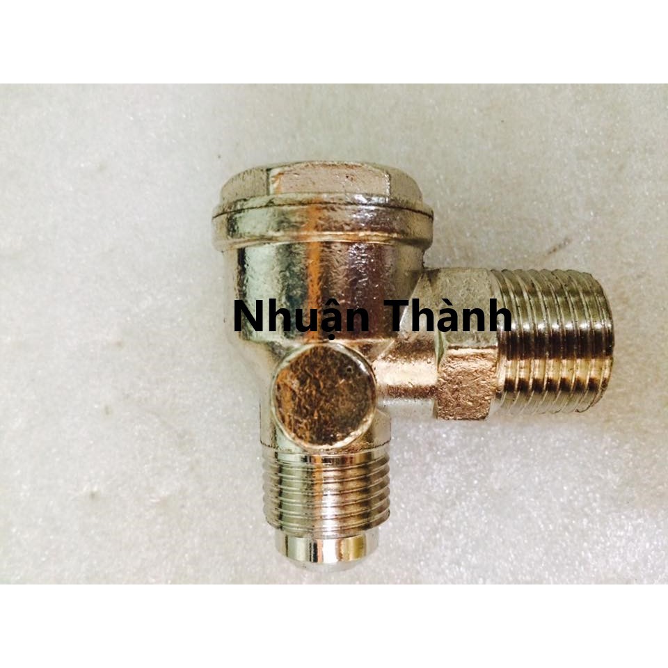 Van 1 chiều máy hơi dành cho máy chạy dây curoa/ van 1 chiều máy nén khí ren 21-19-9mm