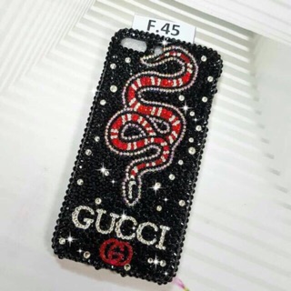 Ốp Lưng Handmade Đính Đá Thủ Công Gucci Rắn