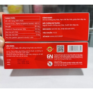 Uni E Đỏ_Việt Đức Bổ Sung Vitamin E Đỏ