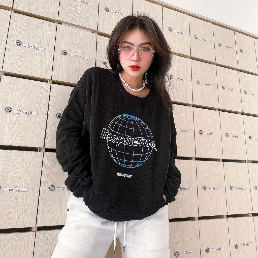 Áo Sweater ISME  Form Rộng Gradient Style Unisex