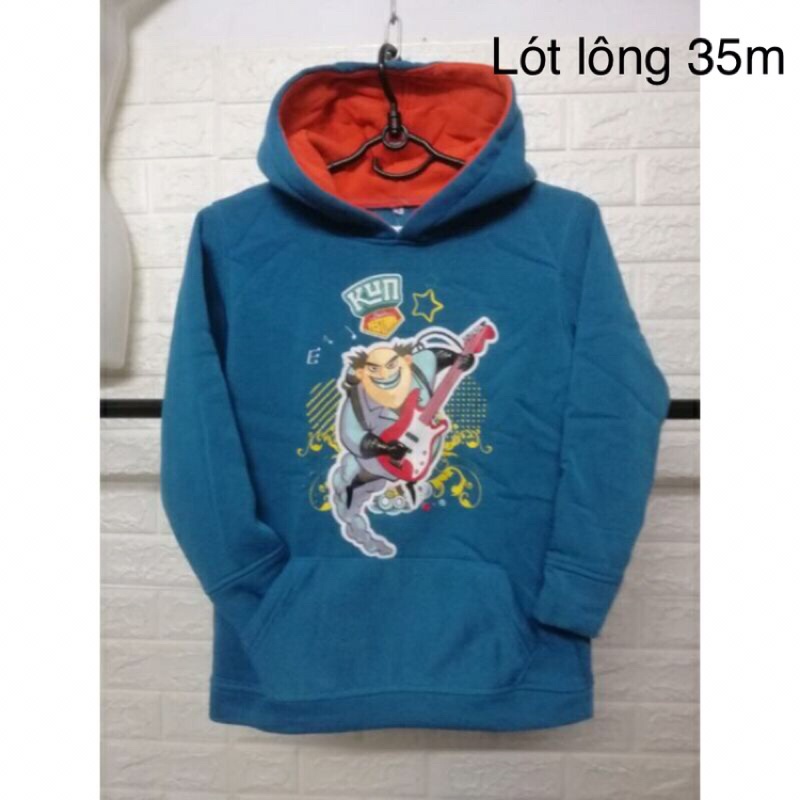 Áo hoodie kun loại nỉ bông dày