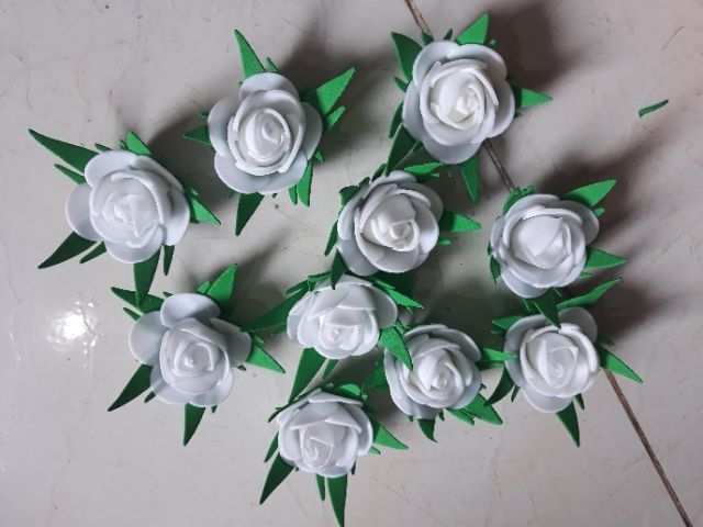 Hoa hồng xốp 3,5cm