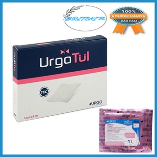 Hộp 10 Miếng Dán Vết Thương Có Thành Phần Vaseline Urgotul