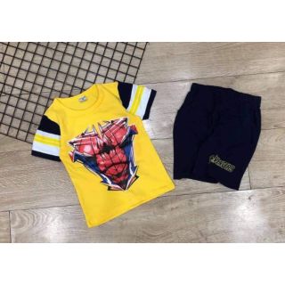 B14-set 3 bộ quần áo bé trai size đại -đò bộ trẻ em