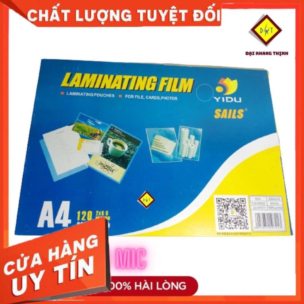 Màng ép nhựa Plastic A4 55mic 80mic 100mic 125mic ép plastic