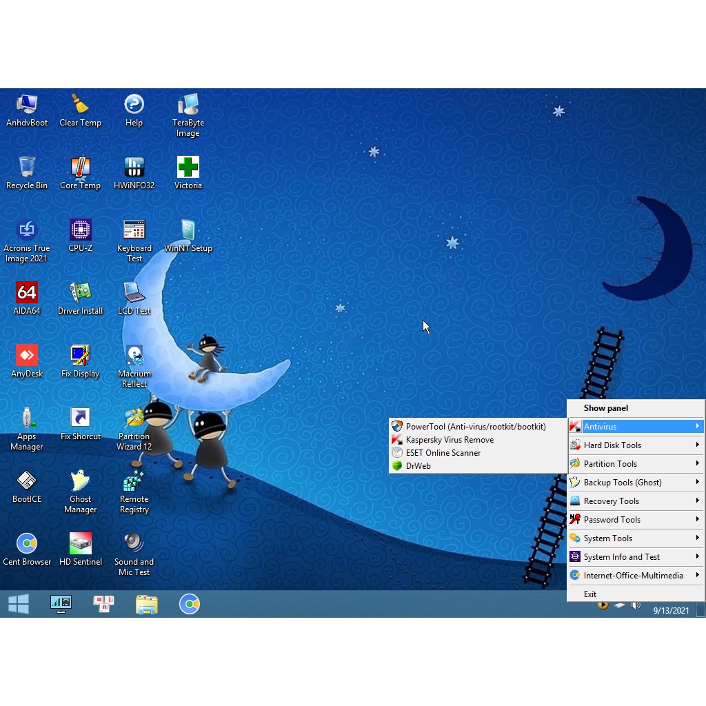 USB Kingston tích hợp bộ cứu hộ máy tính Anhdv Boot 2021 (Phiên bản miễn phí) | BigBuy360 - bigbuy360.vn