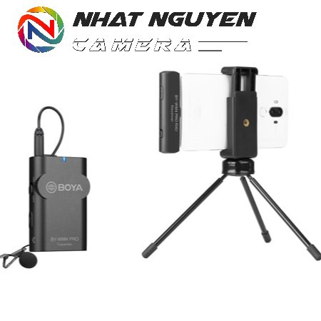 Micro không dây Boya WM4 PRO K5 cổng Type C / Mic BY WM4 PRO K5 - Bảo hành 12 tháng