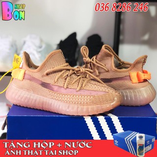 Giày YZ 350 V2 Nâu Đất Size Nam Nữ Chất Đẹp