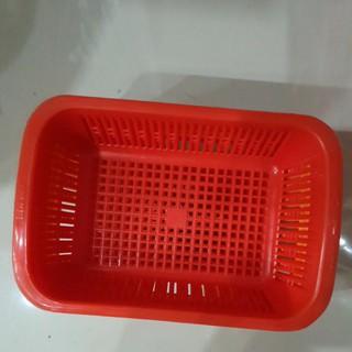 Set 5 Rổ nhựa mini hình chữ nhật (màu ngẫu nhiên)