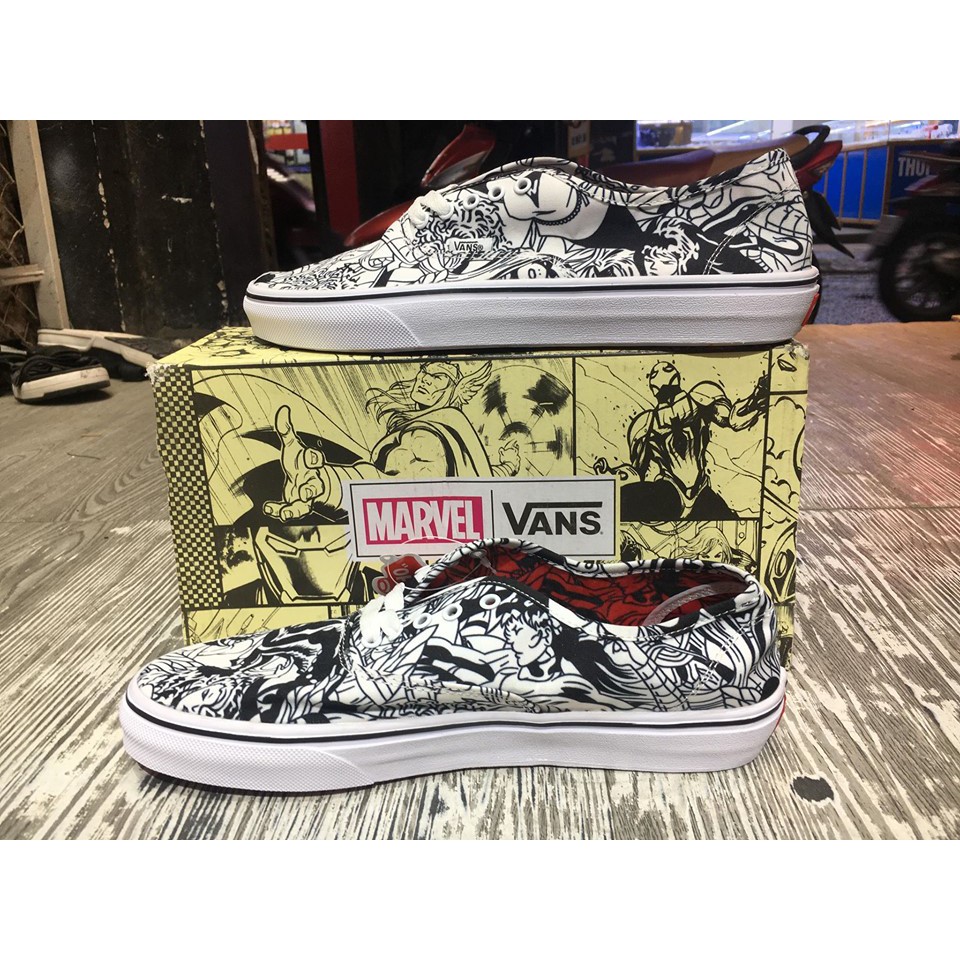 giày thể thao Vans marvel hoạt hình