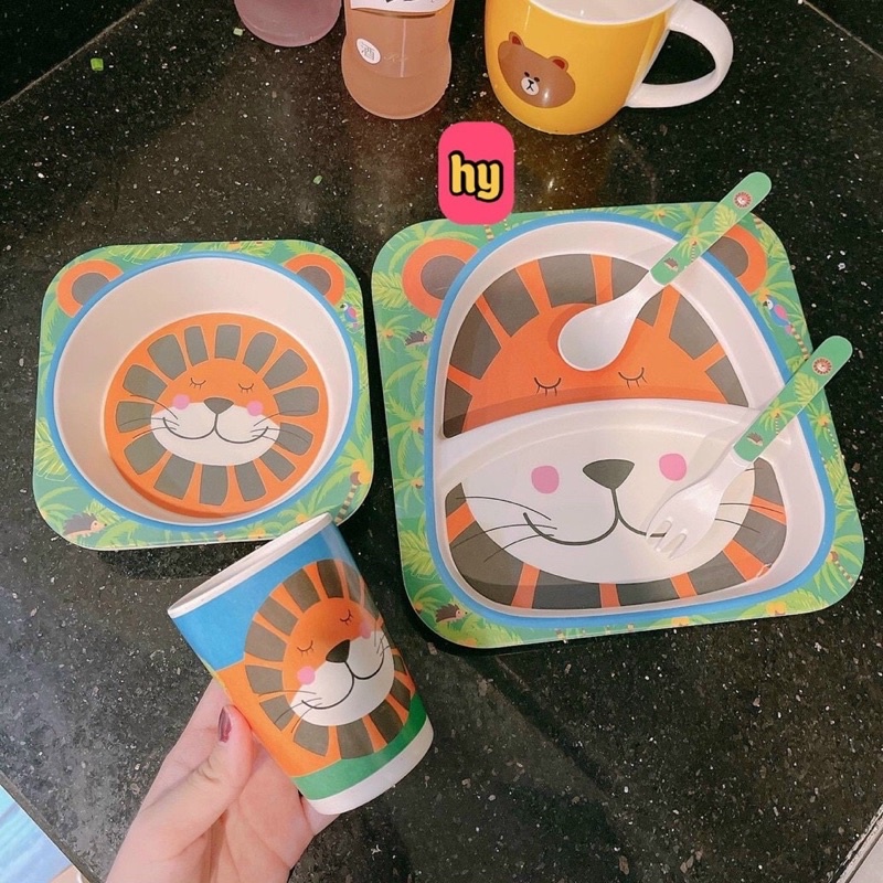 SET KHAY BÁT ĂN CHO BÉ