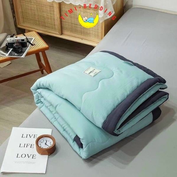 Chăn hè zara home viền kẻ chính hãng cao cấp, nhập khẩu kích thước 2x2,3m – Timibedding