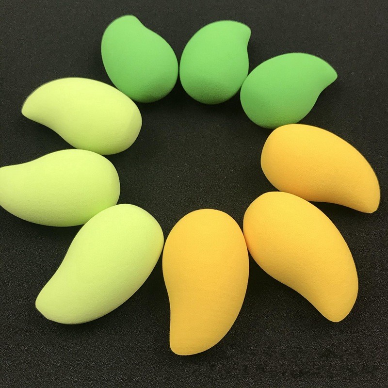 Wet and Dry Mango Makeup Egg Is Not Easy To Eat Powder Makeup Egg Three-dimensional Face Puff Sponge Puff Beauty Tool