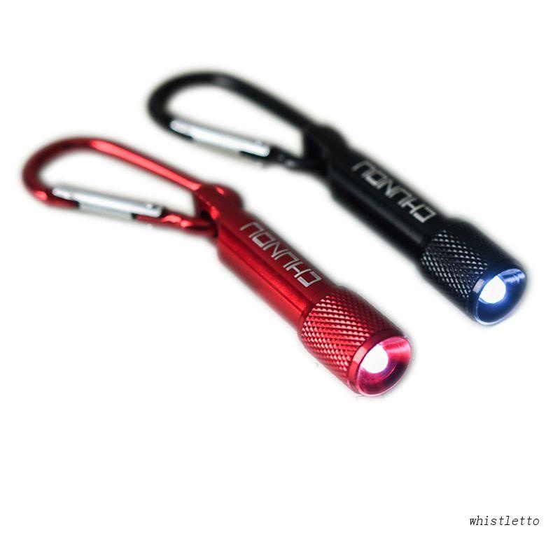 Móc Khóa Đèn Pin LED Mini 2 Màu Kèm Kẹp Tiện Dụng